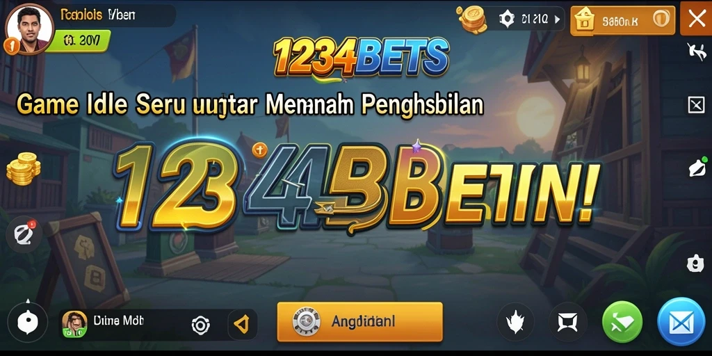 Tampilan gameplay 1234BETS dengan elemen strategi dan otomatisasi.