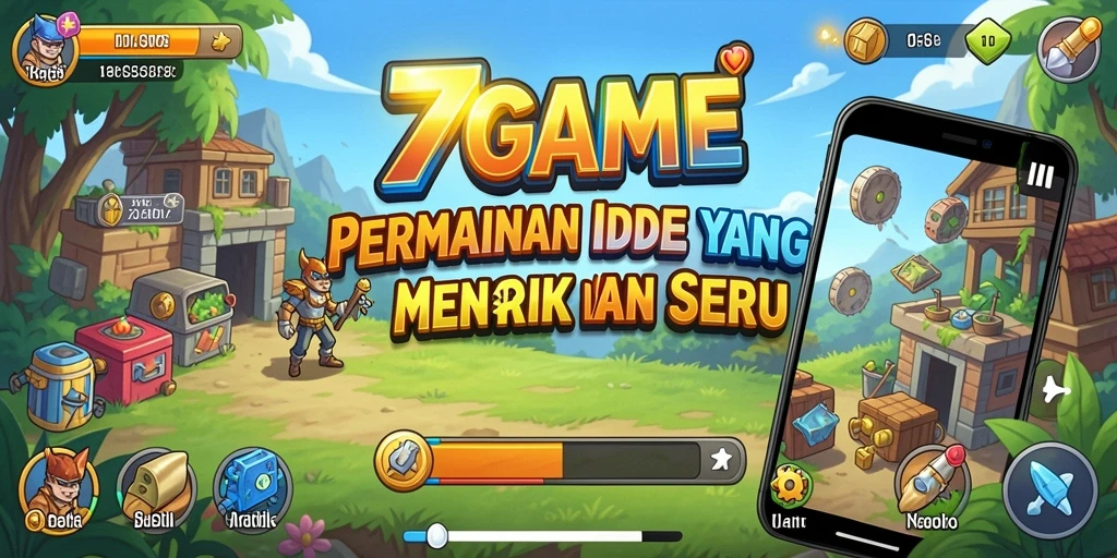 Tampilan gameplay <strong>7GAME</strong> menunjukkan keseruan permainan Idle.