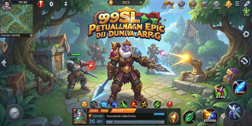 Tampilan gameplay epik di dunia <strong>99SL</strong>, penuh aksi seru dan monster menantang.