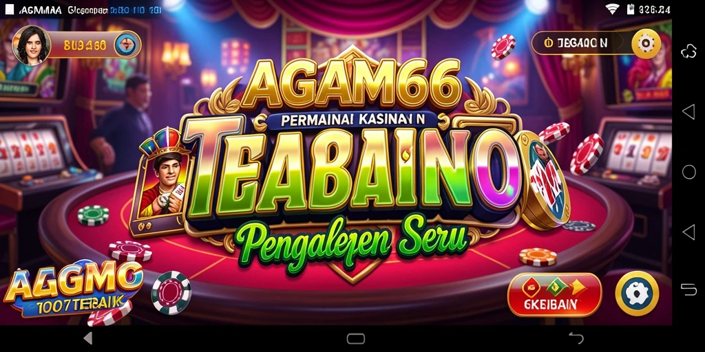 Tangkapan layar AGAM66 menampilkan gameplay Kasino yang mendebarkan dan interaktif.