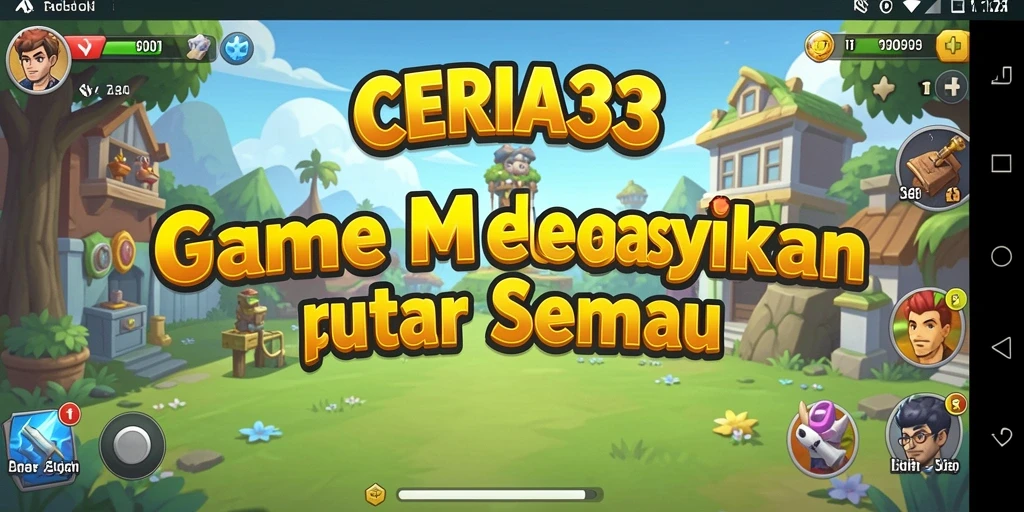 Tampilan screenshot game CERIA33 dengan gameplay Idle yang menarik.