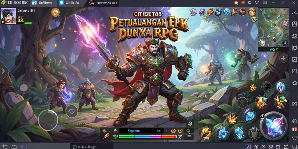 Tampilan gameplay CITIBET88 yang menarik dan penuh warna.