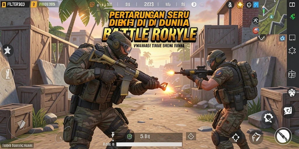 Gameplay seru dengan grafis memukau di FILTER303.