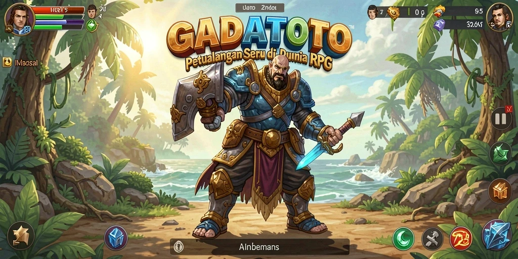 Tampilan gameplay GADAITOTO yang mendebarkan dan penuh aksi.