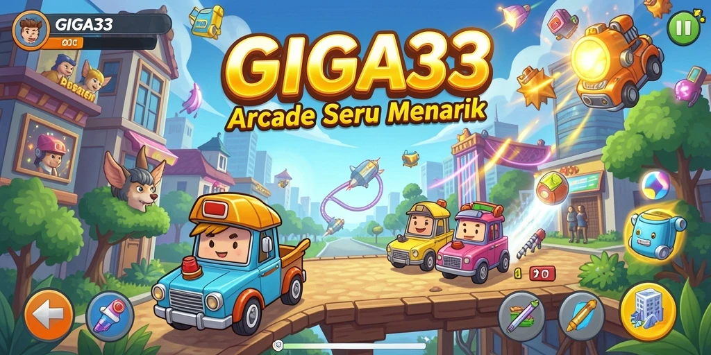Tampilan gameplay GIGA33 yang seru dan penuh tantangan.