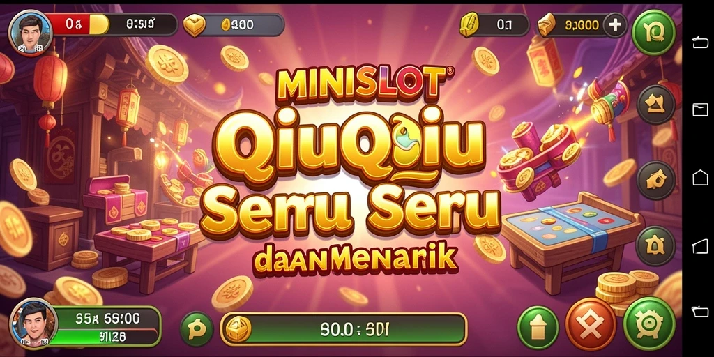 Tampilan menarik dari gameplay MINISLOT yang penuh tantangan QiuQiu.