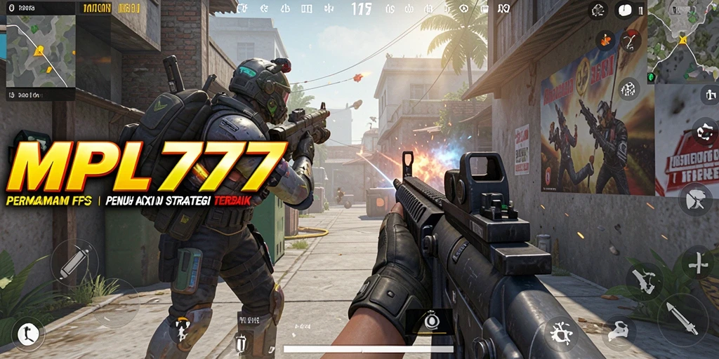 Tangkapan layar gameplay <strong>MPL777</strong> menampilkan aksi tembak-menembak yang seru dan mendebarkan.