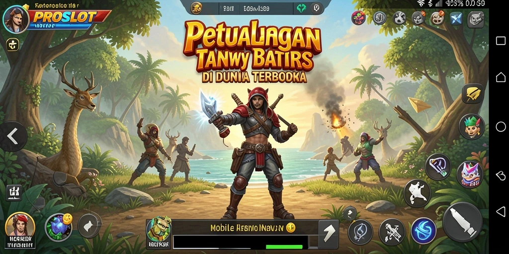 Tampilan gameplay PROSLOT yang menarik dan penuh petualangan.
