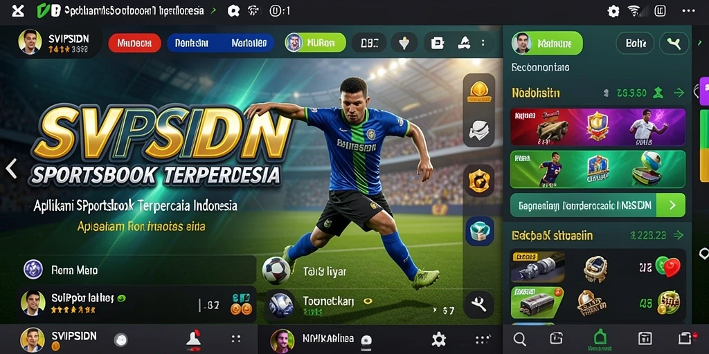Screenshot SVIPSIDN menunjukkan pengalaman taruhan yang mendebarkan.