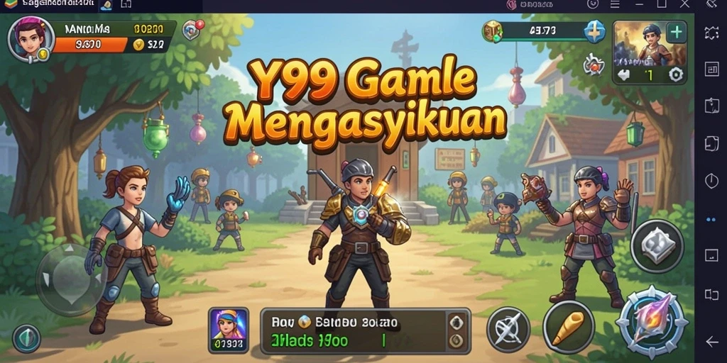 Tampilan gameplay Y89 yang menarik dalam genre Idle.