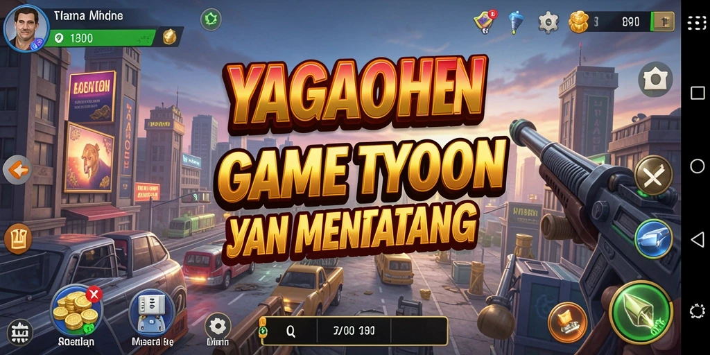 Tampilan gameplay YAGAOHEN yang penuh warna dan menarik.